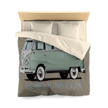 Load image into Gallery viewer, &quot;Vintage Bus &quot;-hobojunktion exclusive- (brown)Microfiber Duvet Cover