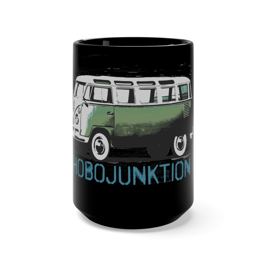 VW Bus morning cruise!  by Hobojunktion Mug 15oz