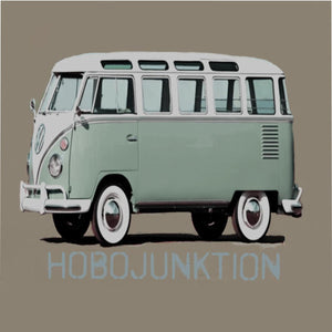 "Vintage Bus "-hobojunktion exclusive- (brown)Microfiber Duvet Cover