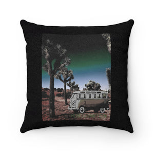 desert bus Faux Suede  Pillow