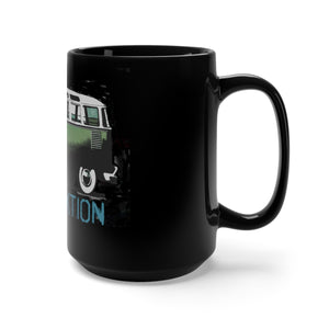 VW Bus morning cruise!  by Hobojunktion Mug 15oz