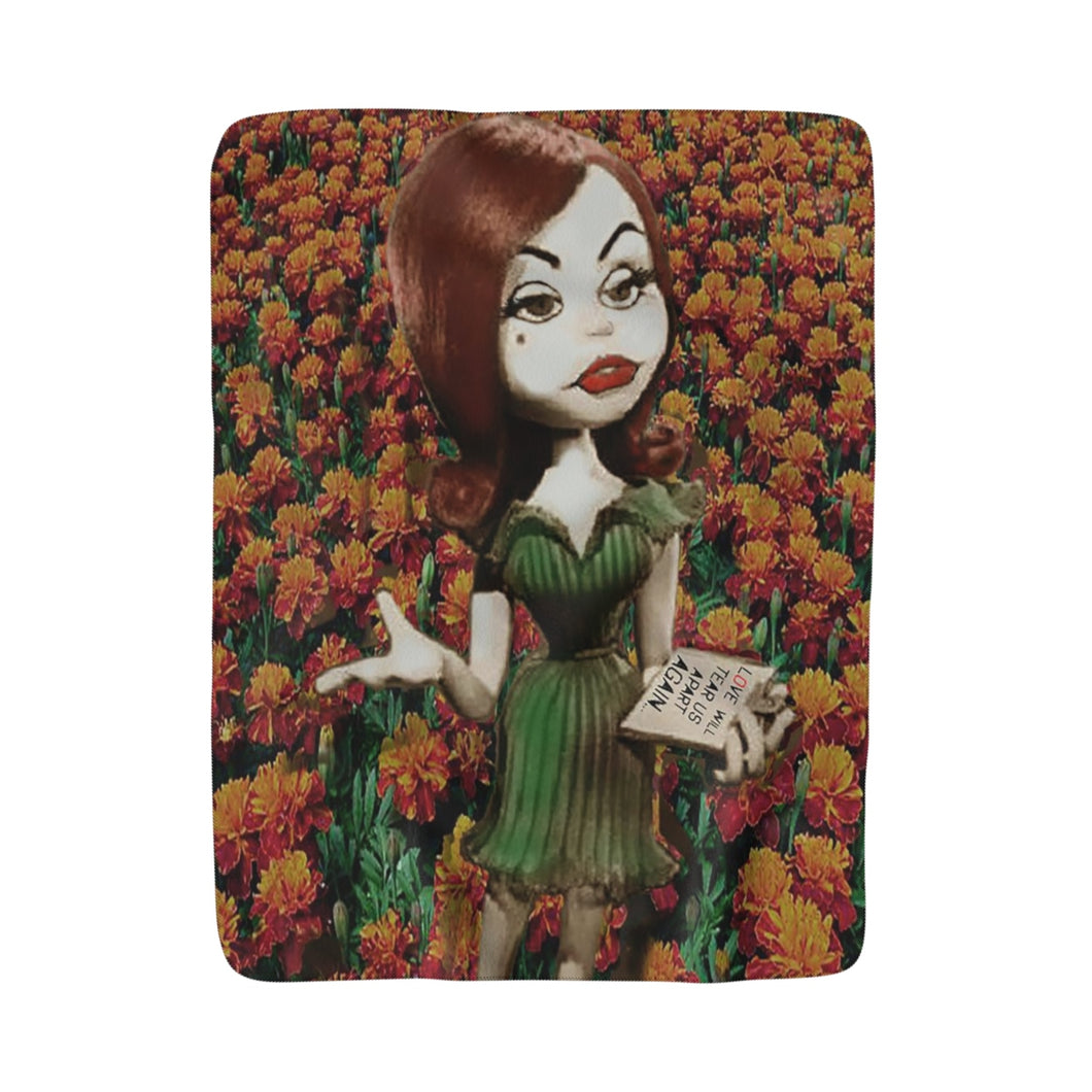 francesca(love will....) Fleece Blanket